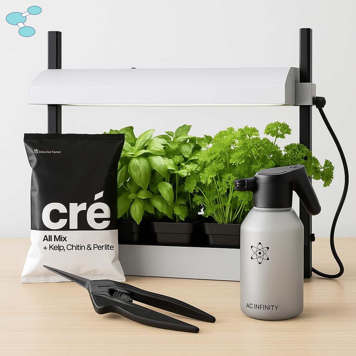 Microgreens Windowsill Starter Grow Kit