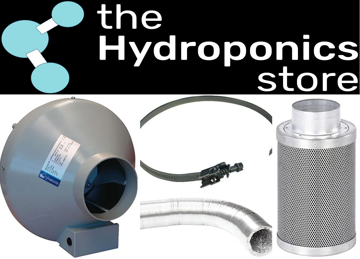 5" RVK Inline Fan Kit – Standard Flow for Odour Control