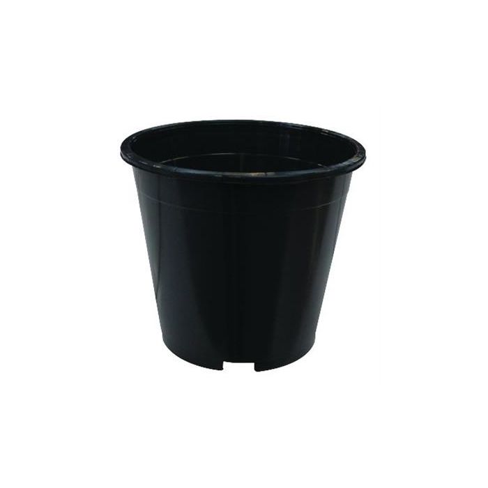 Round Black 3l Pot