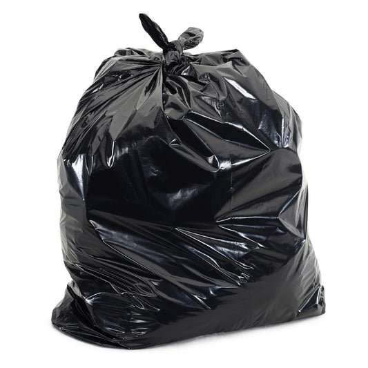 Black Refuse Sacks Bin Bags 160 Gauge (Box of 200)
