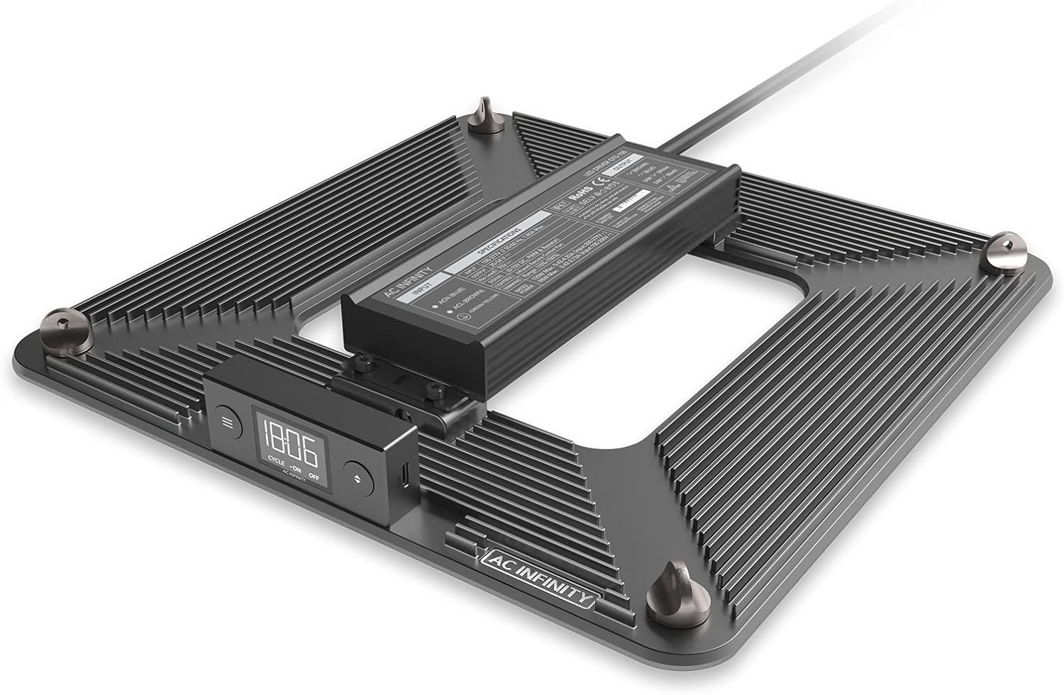 Ionboard S22 Vollspektrum-Wachstumslicht 100 W, 60 cm x 60 cm