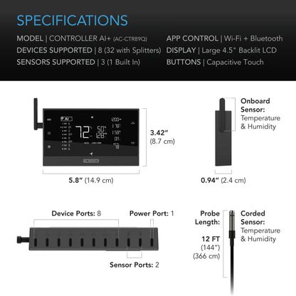 AC Infinity AI Controller – Smart Climate Control Hub