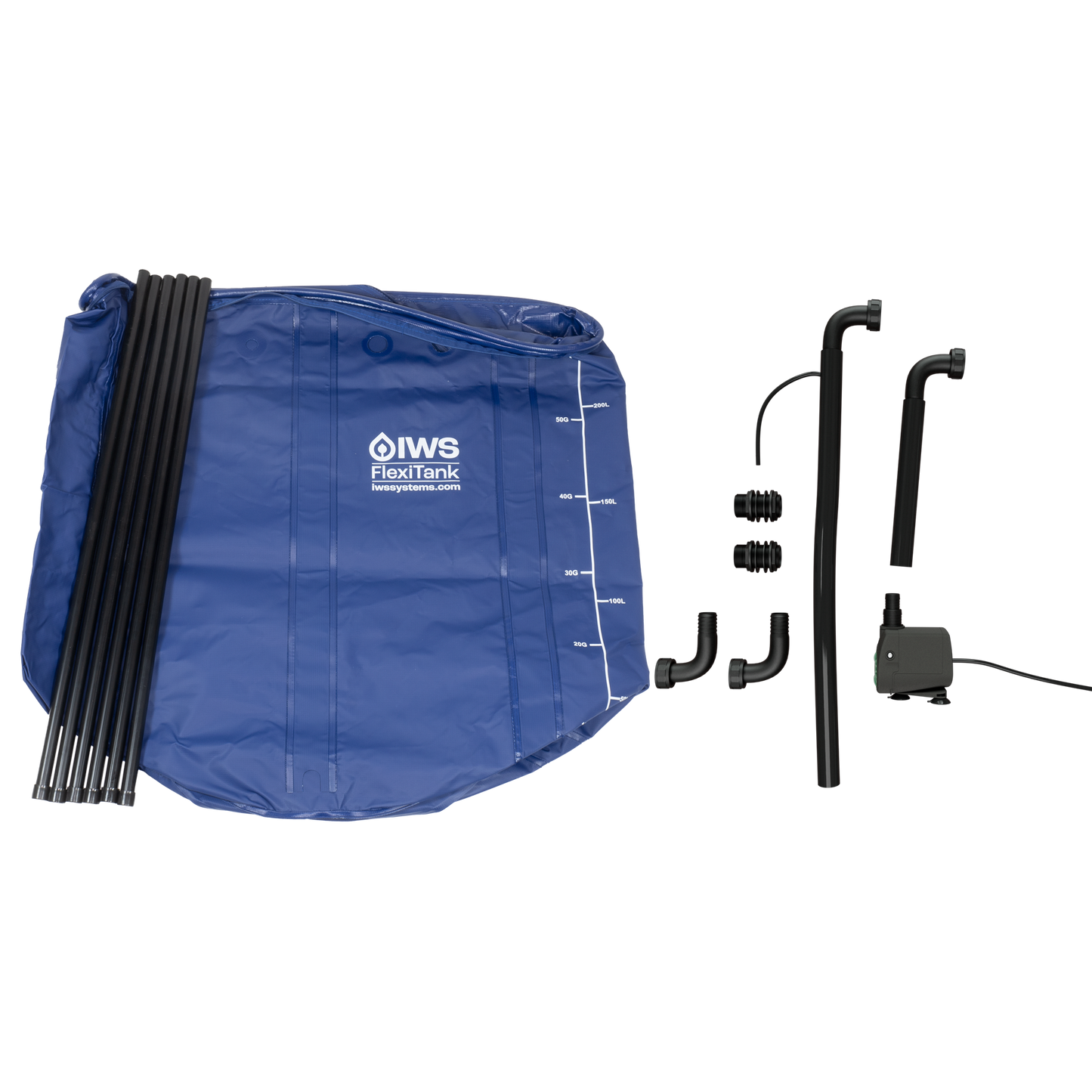 IWS Pro Flexi Tank Assembly 250L (Tank & Kit Box)