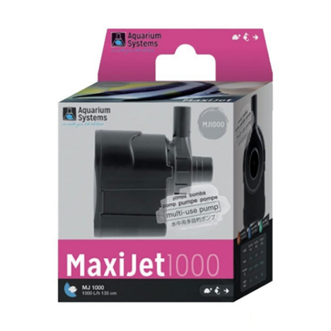 Maxijet MJ1000 – 7 W Submersible/External Water Pump