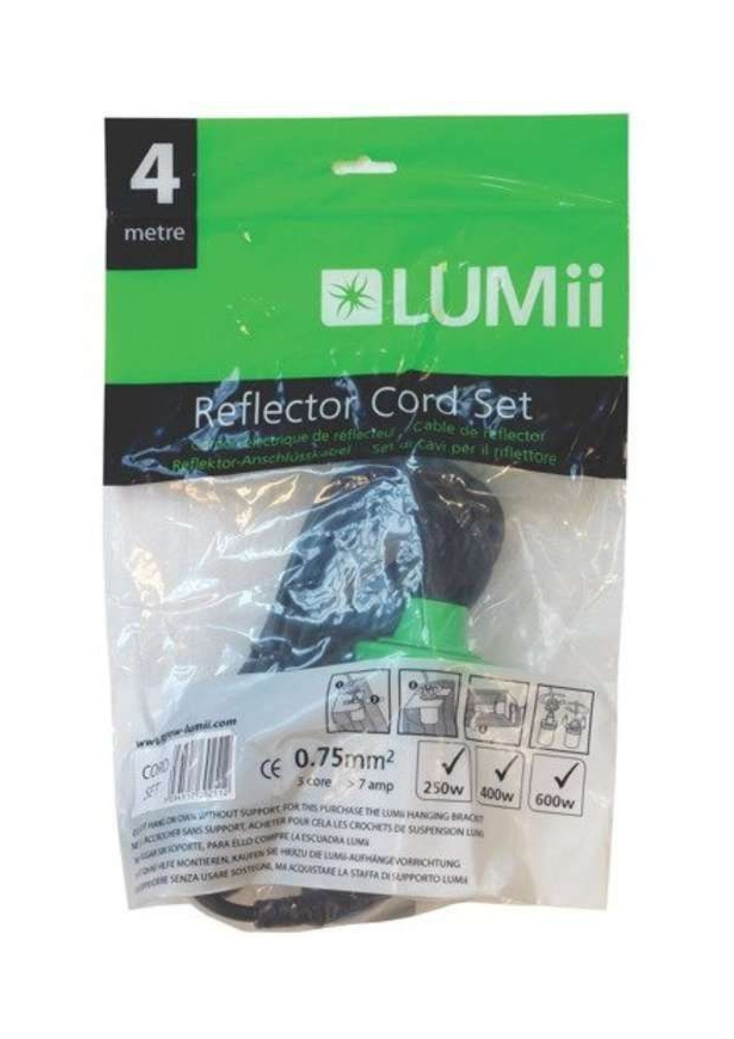 Lumatek LED-Hochleistungs-4-m-Reflektorset