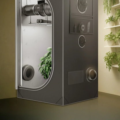 Grow Tent Duct Vent Attachment, 2 Pack, Light-Blocking & Dust-Resistant