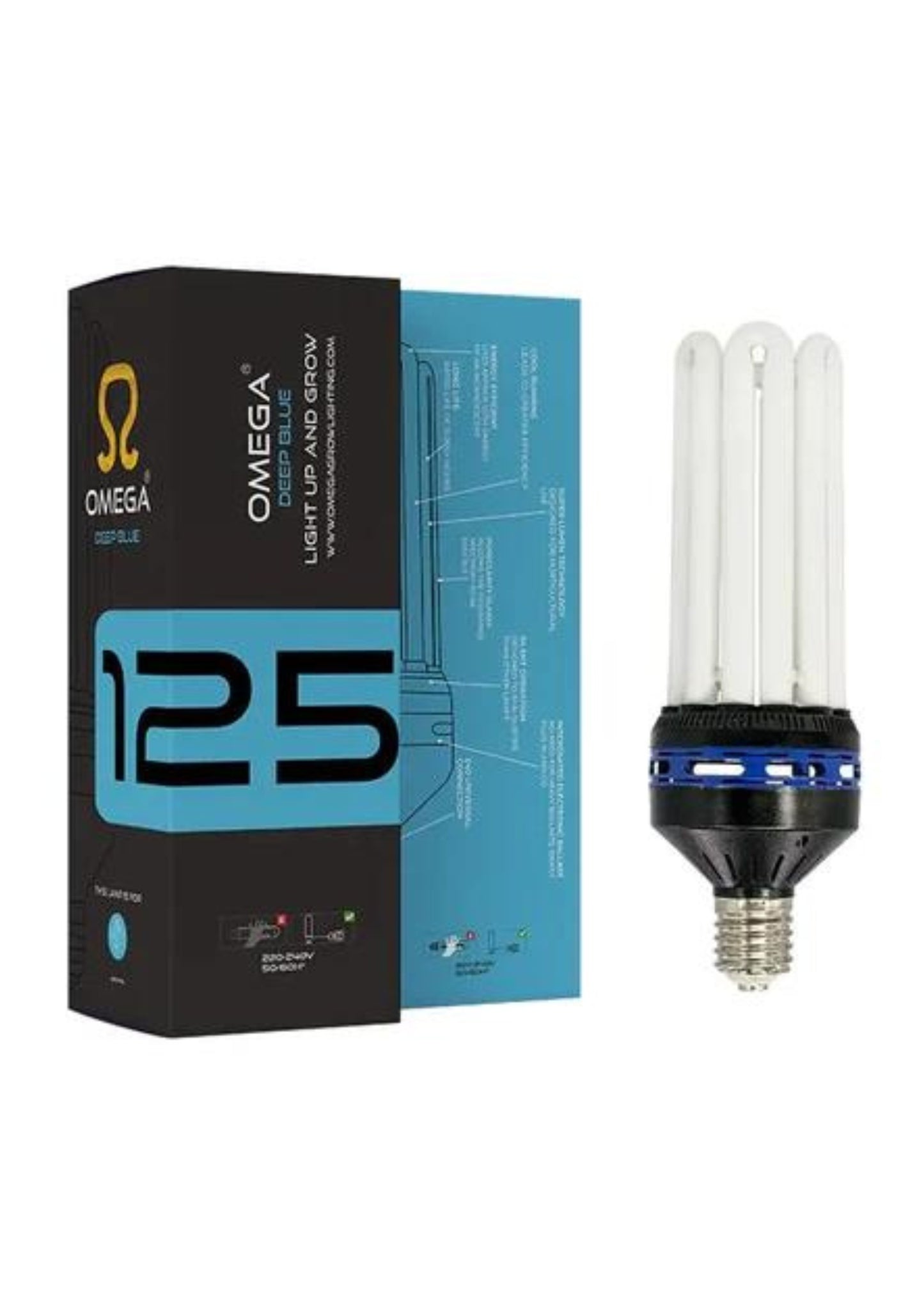 Omega Deep Blue CFL-Lampen