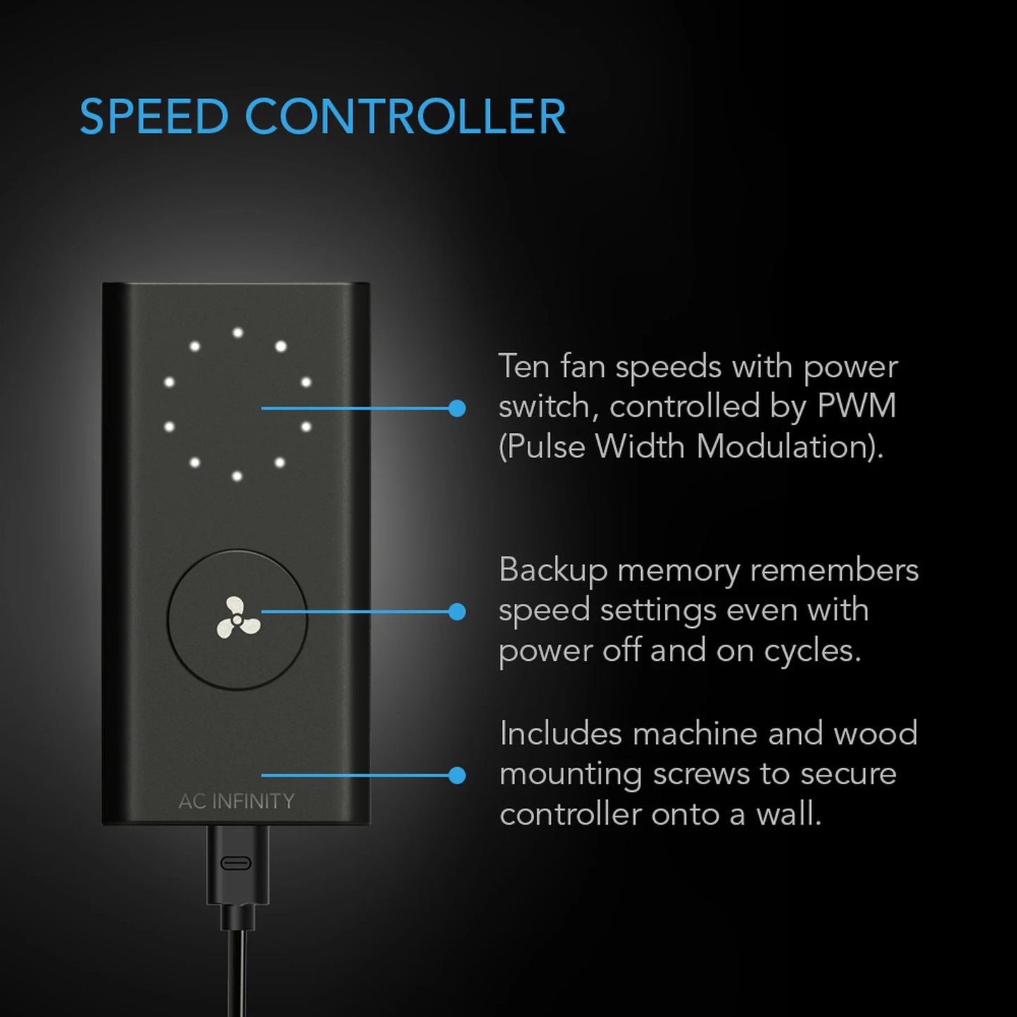 AC Infinity Cloudline Lite EC-Lüfter