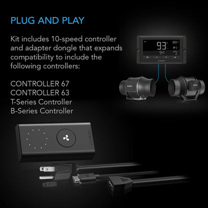 AC Infinity Cloudline Lite EC-Lüfter