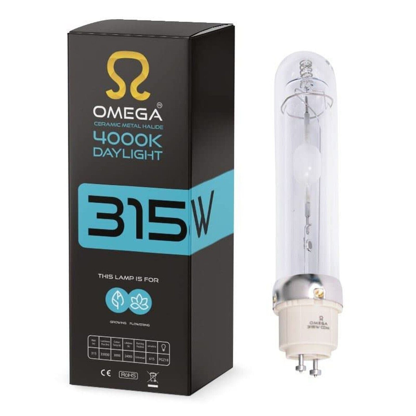 Omega 315w CDM Bulb