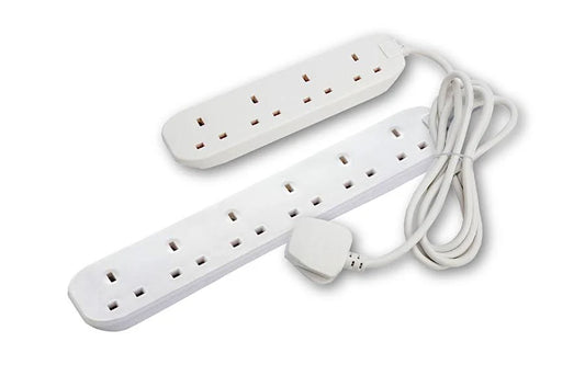Plug Socket Extension Lead - 4 Sockets, 5m